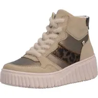 Rieker Bottines à lacets beige / noisette / brun foncé