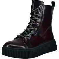 Bugatti Bottines à lacets bordeaux