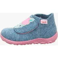Superfit Pantoufle 'HAPPY OCTI' bleu cyan / pétrole / vert clair / rose