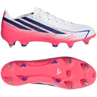 Adidas Chaussure de foot 'F50 Hyperfast League' indigo / saumon / blanc
