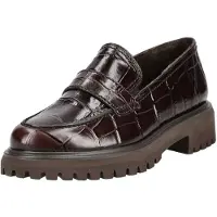 Paul green Chaussure basse brun foncé