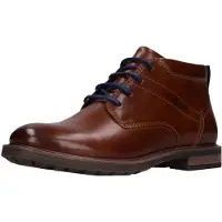 Bugatti Bottines à lacets cognac