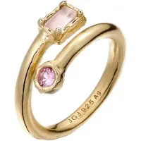 Haze&Glory Bague 'Luna Rose' or