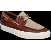 Vans - Chaussures bateau en cuir - 2-Eyelet Boat Shoe Incense en Cuir - Taille 45 - Marron