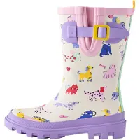 Next Bottes en caoutchouc crème / jaune / violet / rose
