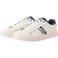 Jack & Jones Baskets basses 'JFWREX' bleu foncé / blanc