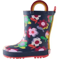 Next Bottes en caoutchouc bleu marine / citron vert / prune / rouge vif