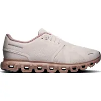 ON - Chaussures lifestyle - Cloud 6 W Oyster/Biscuit - Taille 40.5 - Rose