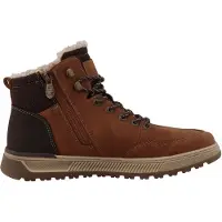 Tom Tailor Bottines à lacets marron / brun foncé