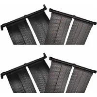 vidaXL Panneau solaire pour chauffage de piscine 4 pièces 80x620 cm
