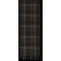 Ralph Lauren pour homme. 449959354022 Écharpe en laine à franges et carreaux verts (OSFA), Casuel, Classique