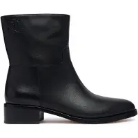 Ralph Lauren pour femme. 802P15708001 Bottines Kyle en cuir de veau noir (36), 3 à 5 cm, Aucun, Casuel