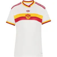 Adidas As Roma 26/27 Jersey Away Woman Short Sleeve T-shirt Beige S Femme