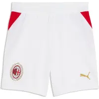 Puma Ac Milan 26/27 Replica Away Junior Shorts Blanc 11-12 Years Enfants