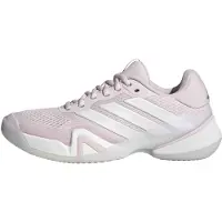 Adidas Chaussure de sport 'Barricade 14' rose / argent / blanc
