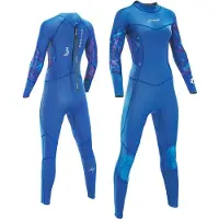 Aztron Combinaison En Néoprène à Manches Longues Et Fermeture éclair Dans Le Dos Pour Femme Aurora 3-2 Mm