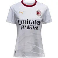 Puma Ac Milan 26/27 Replica Away Woman Short Sleeve T-shirt Blanc L Femme