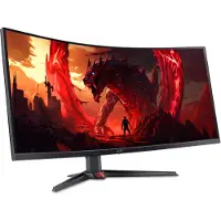 Acer Nitro XZ3 Nitro XZ403CKR bmiiphuzx, écran de 100,8 cm (39,7 pouces), résolution 5120 x 2160 pixels, WUHD, technologie LED, temps de réponse de 0,5 ms, couleur noire