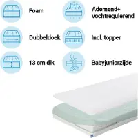 Aerosleep Matelas Safesleep Pack Evoduo 70x140
