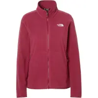 The North Face Veste en polaire fonctionnelle 'GLACIER' bourgogne / blanc