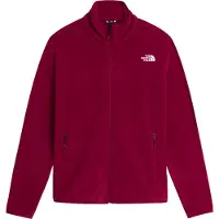 The North Face Veste en polaire fonctionnelle 'GLACIER' bourgogne / blanc