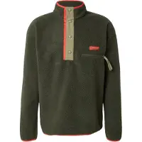 Columbia Pull-over de sport 'Helvetia II' vert pastel / vert foncé / orange fluo
