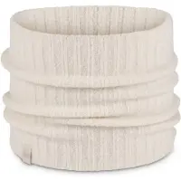 Buff Knitted Neck Warmer Blanc