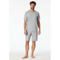 Schiesser Bas de Pyjama Schiesser Homme 181171 Grey Melange-Taille 50