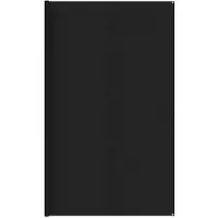 vidaXL Tapis de tente 400x600 cm Noir