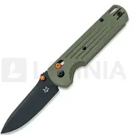 Fox knives Couteau pliant Gabi - Black Top Shield - G10, vert