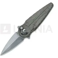 Fox knives Couteau pliant Saturn Flipper - Stonewash - Micarta, vert