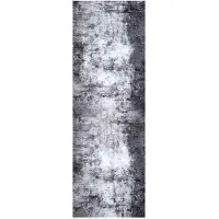 vidaXL Tapis de Cuisine Gris 180 x 60 cm Velours