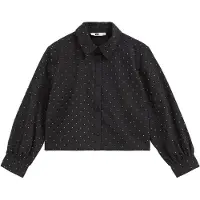 We fashion Chemisier anthracite / blanc