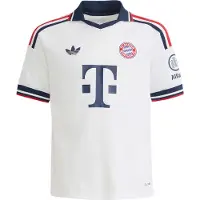 Adidas T-Shirt fonctionnel 'FCB' marine / canneberge / blanc