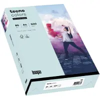 OVOL Papier couleur tecno Colors, format A4, 80 g/m², chamois, paquet de 500 feuilles