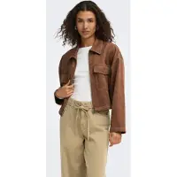 ONLY Veste mi-saison 'ONLStina' marron