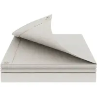 vidaXL Bâche plate avec œillets, blanche, 4 x 8 m, 90 g/m², en polyéthylène