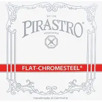 Pirastro 342020 Flat Chromesteel jeu de cordes pour contrebasse, Medium, Orchestra