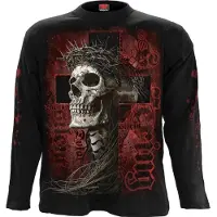 Spiral T-shirt manches longues de - SILENT SUFFERING - Longsleeve - M - XXL - pour Homme - noir - Taille M