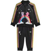 Adidas Originals Survêtement 'SST' bleu / jaune / lilas / noir