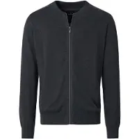 Casamoda Regular Fit Cardigan anthracite, Unicolore