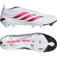 Adidas Predator League Laceless Fg Football Boots Blanc EU 45 1/3