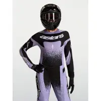 Alpinestars Stella Techstar Swan Maillot féminin de motocross Taille