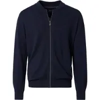 Casamoda Cardigan Zippé Marine