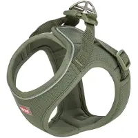 Trixie Szelki UrbanVest, dla psa, XXS: 31–34 cm/15 mm, oliwkowozielone (XXS, Chien, Général)