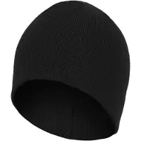 Mil-Tec Unisexe, Bonnet, Beanie, Noir, (Taille unique)