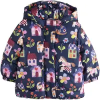 Next Veste d’hiver bleu marine / mélange de couleurs