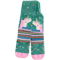 Next Collant 'Unicorn' vert foncé / mélange de couleurs