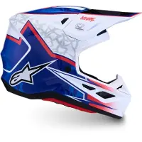 Alpinestars S-M7 Blaster Casque de motocross Taille