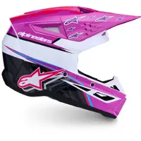 Alpinestars S-M3 Falcon Casque de motocross Taille